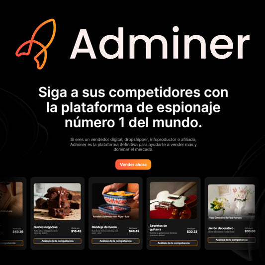 Espía tu competencia con Adminer